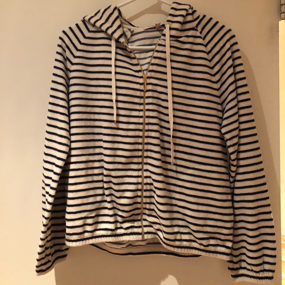 JUICY COUTURE striped hoodie